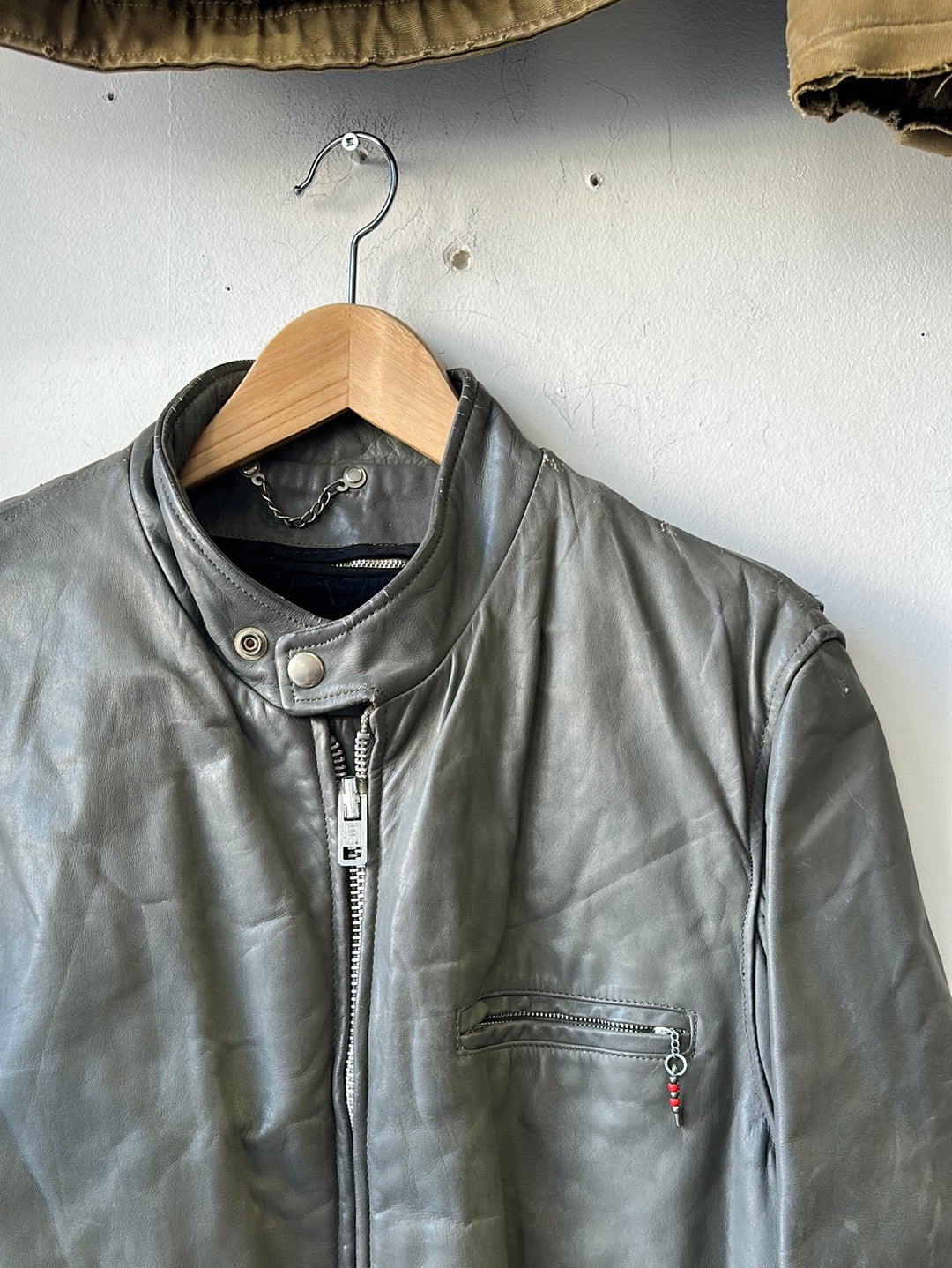 1960s Fidelity Leathers Cafe Racer Jacket