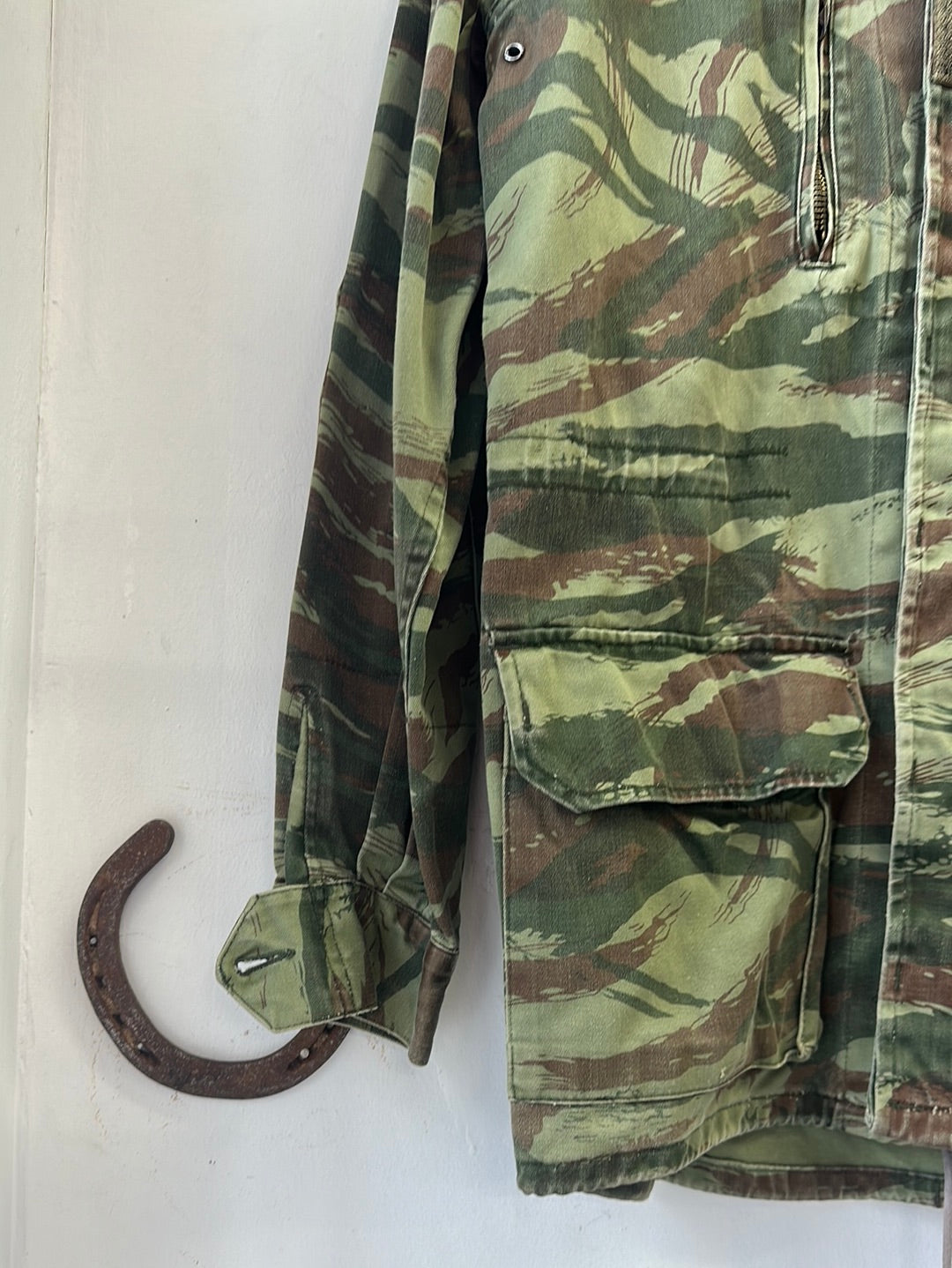 1970s French Lizard Camo M64 Field Jacket