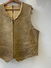 Load image into Gallery viewer, 1950s/&#39;60s Suede Shearling Vest
