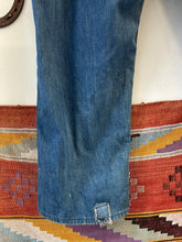 Load image into Gallery viewer, 1950s Blue Bell Side Zip Denim
