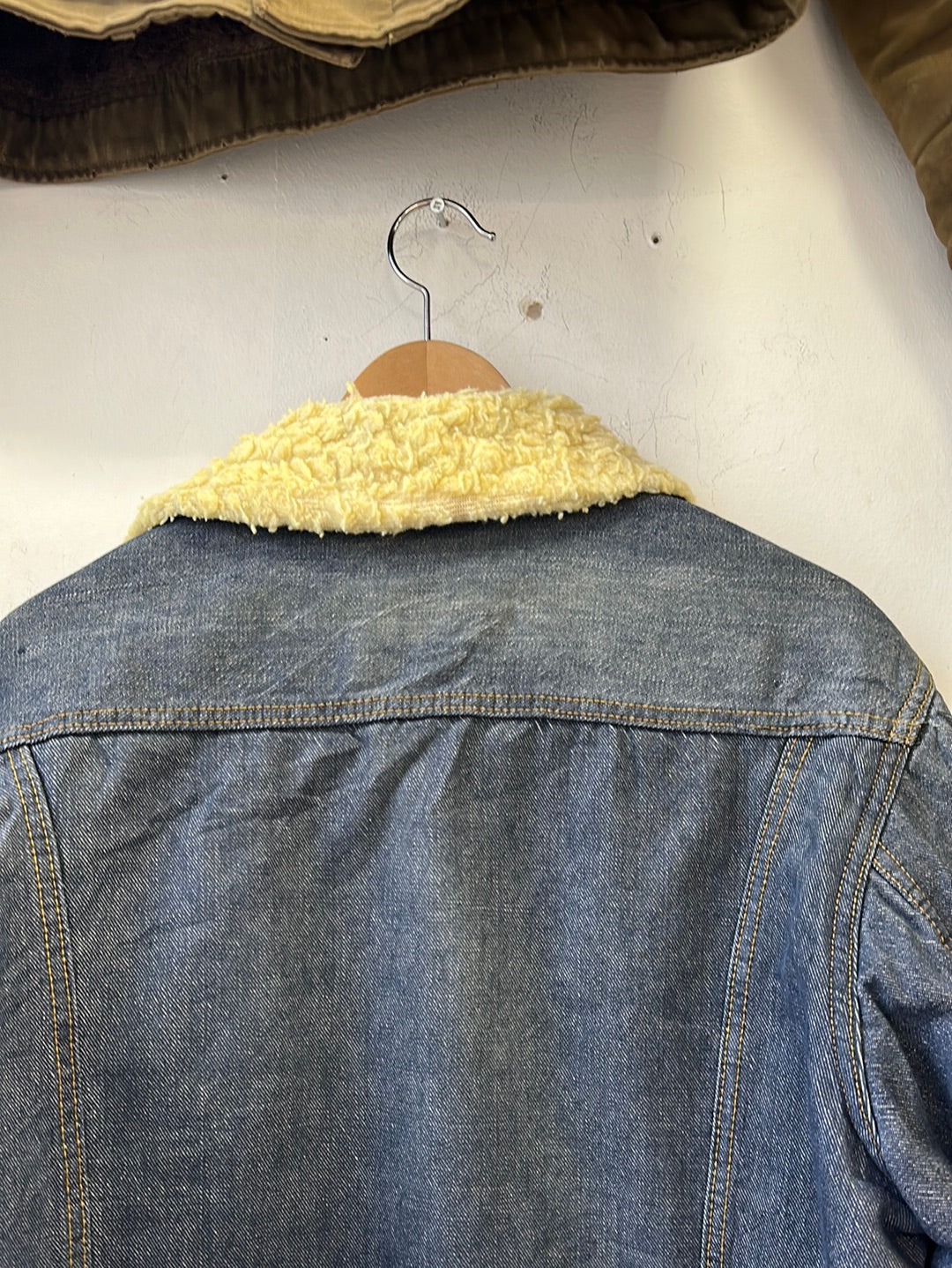1960s Sears Roebucks Shearling Denim