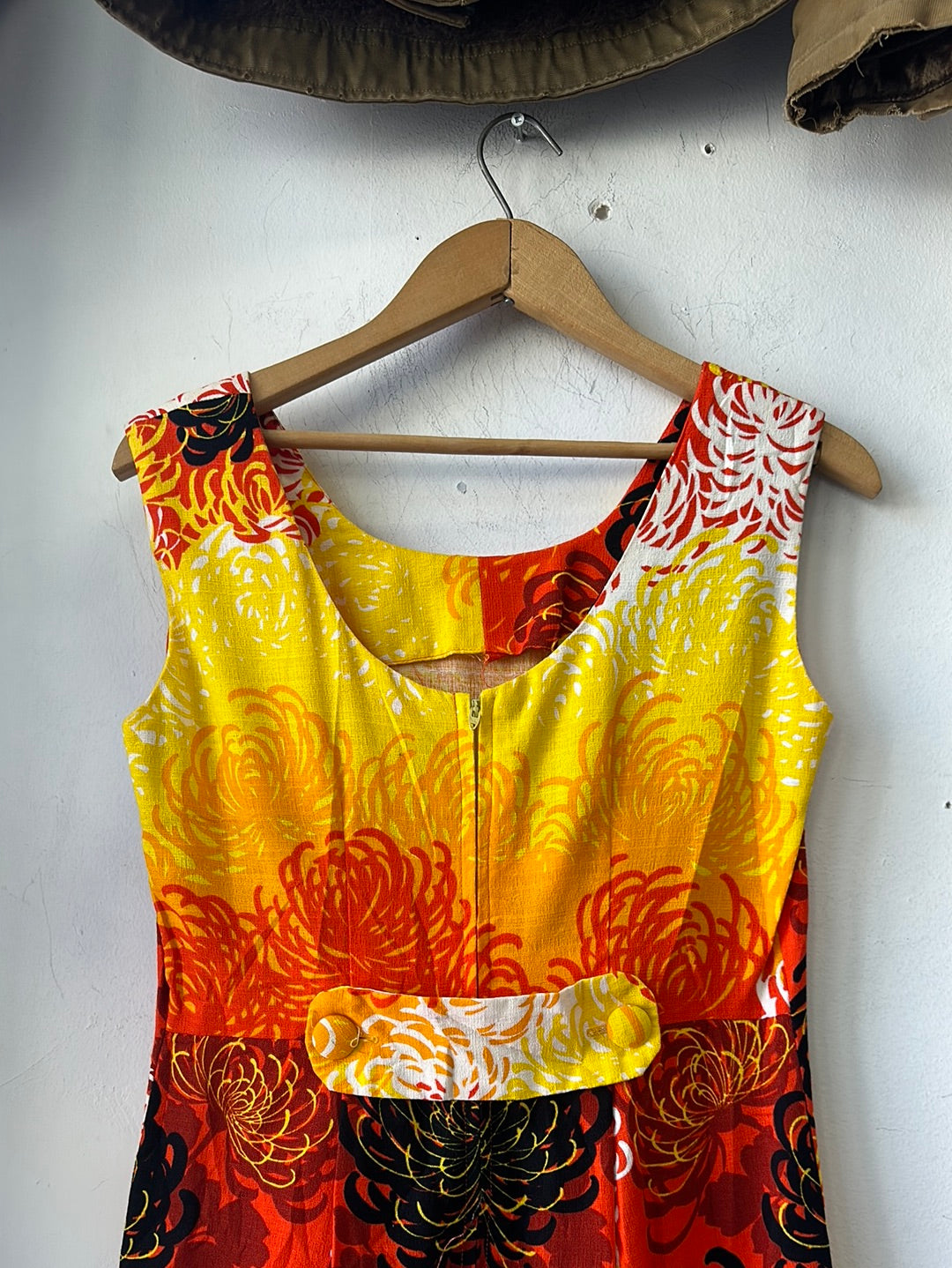 1960s Fely’s Barkcloth Hawaiian Dress