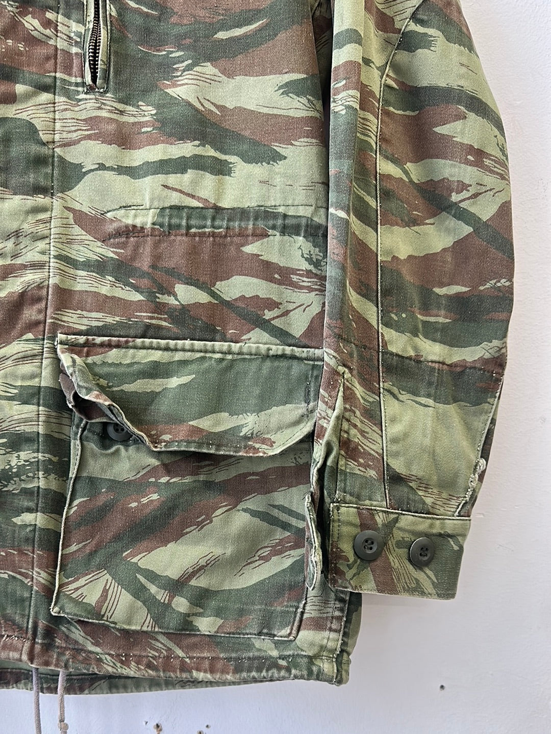 1970s French Lizard Camo M64 Field Jacket