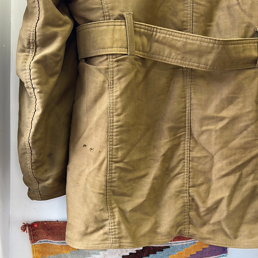1940s Shearling Mackinaw Jacket - 42/44
