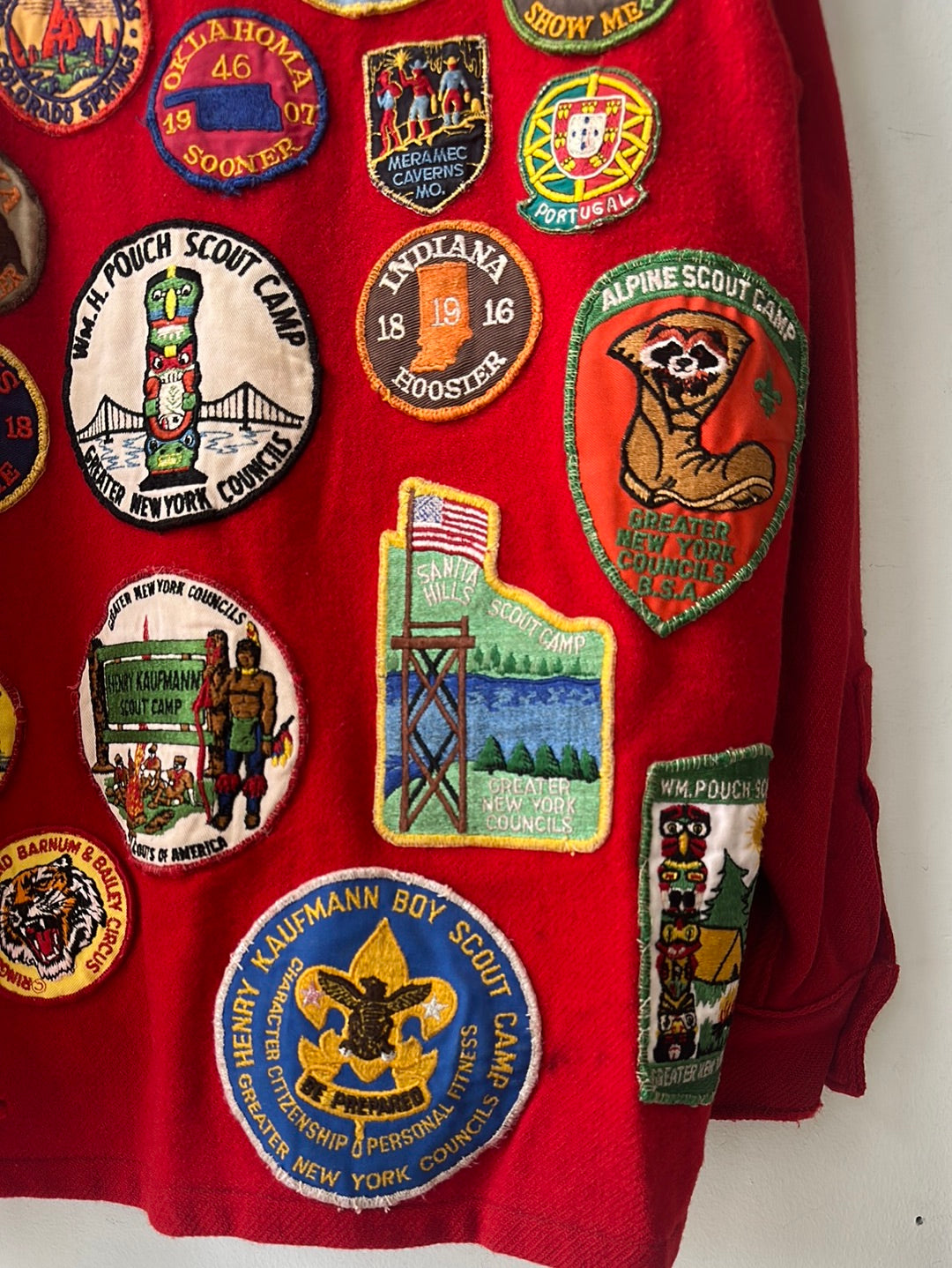 1960s Patched Boy Scouts Jacket
