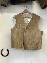 Load image into Gallery viewer, 1970s Suede Shearling Vest
