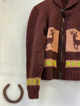 Load image into Gallery viewer, 1950s/&#39;60s Deer Cowichan Sweater
