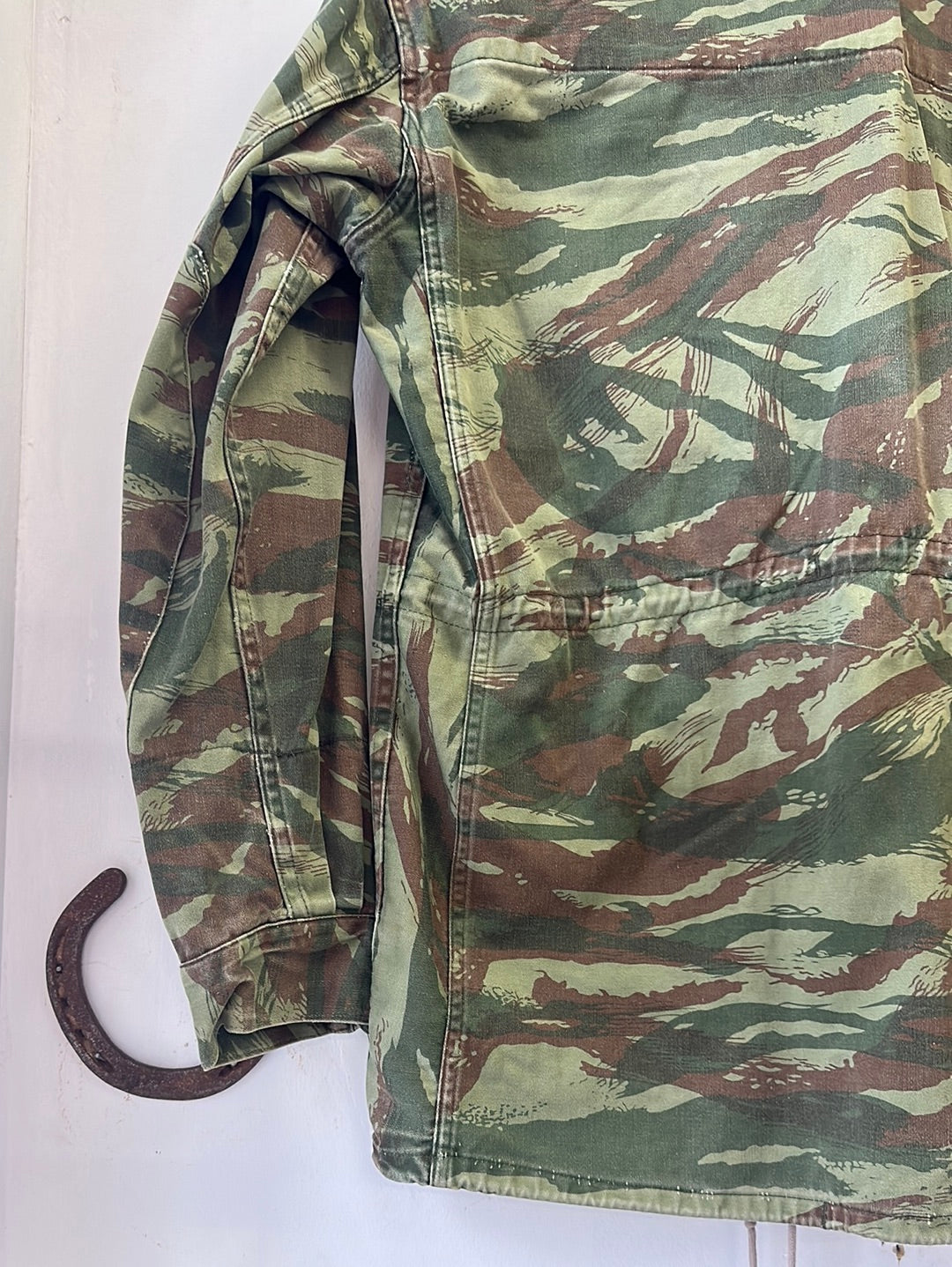 1970s French Lizard Camo M64 Field Jacket