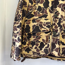 Load image into Gallery viewer, 1970s/80s Bone Dry Duck Camo Hunting Jacket
