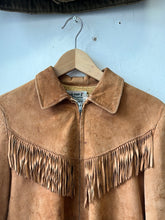 Load image into Gallery viewer, 1960s K-Bar-Z Leather Fringe Jacket
