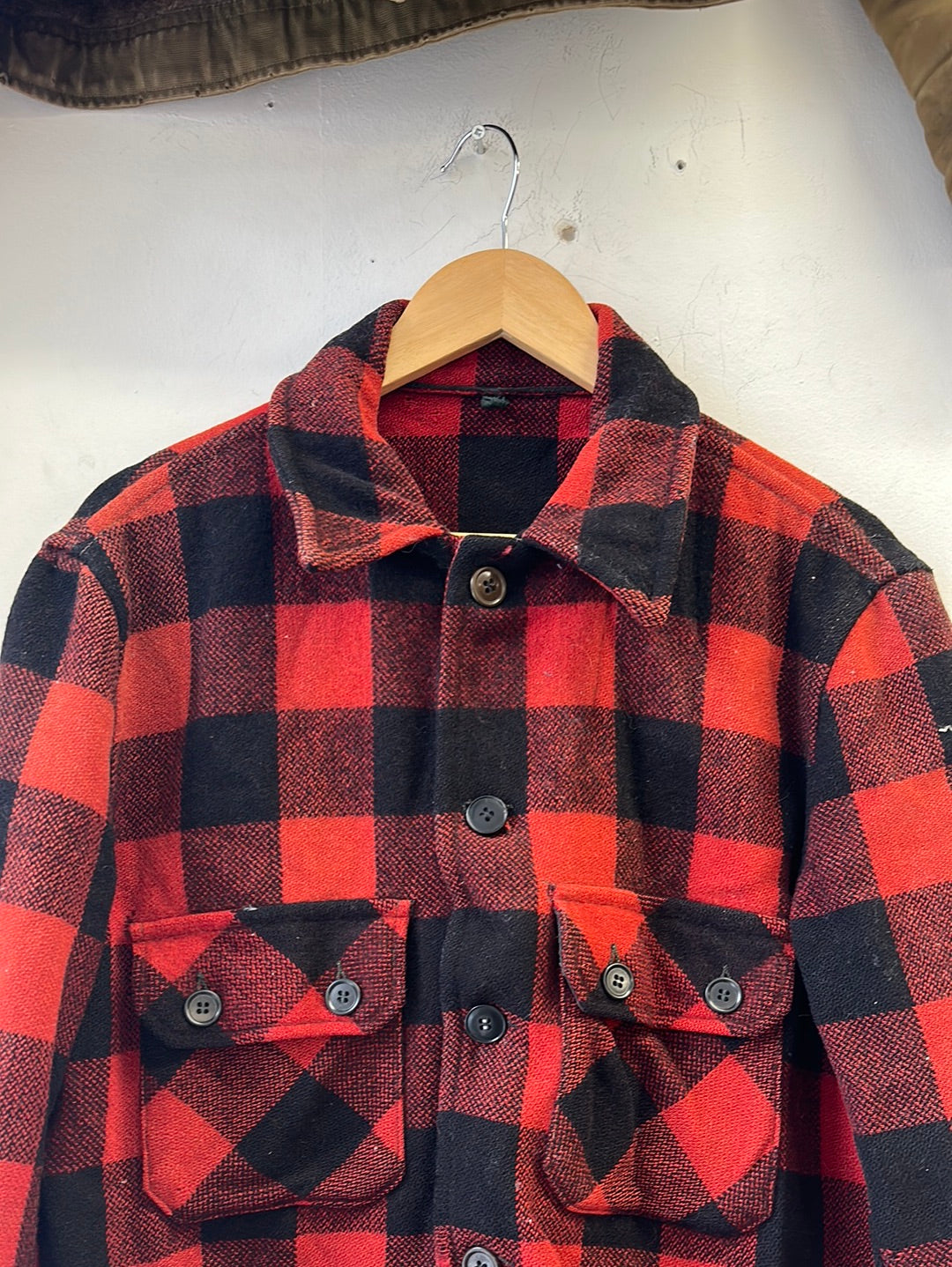 1940s/'50s Hercules Wool Plaid Shirt