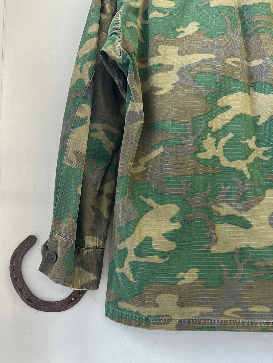 1960s US Woodland Ripstop Jungle Jacket - Small Short