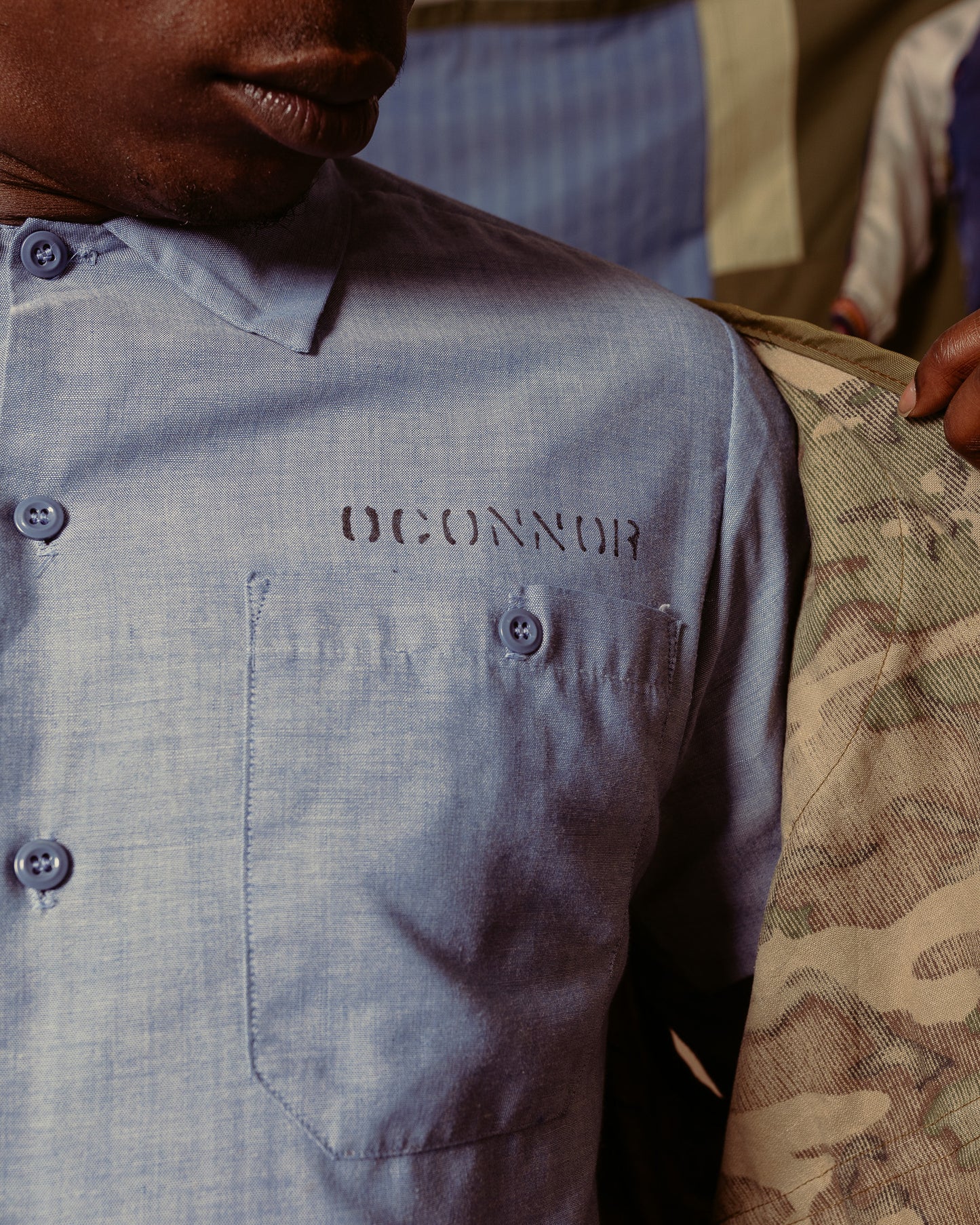1970s Chambray Naval Buttondown