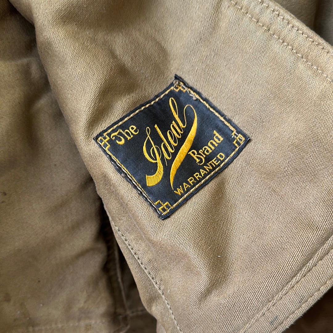 1940s Shearling Mackinaw Jacket - 42/44