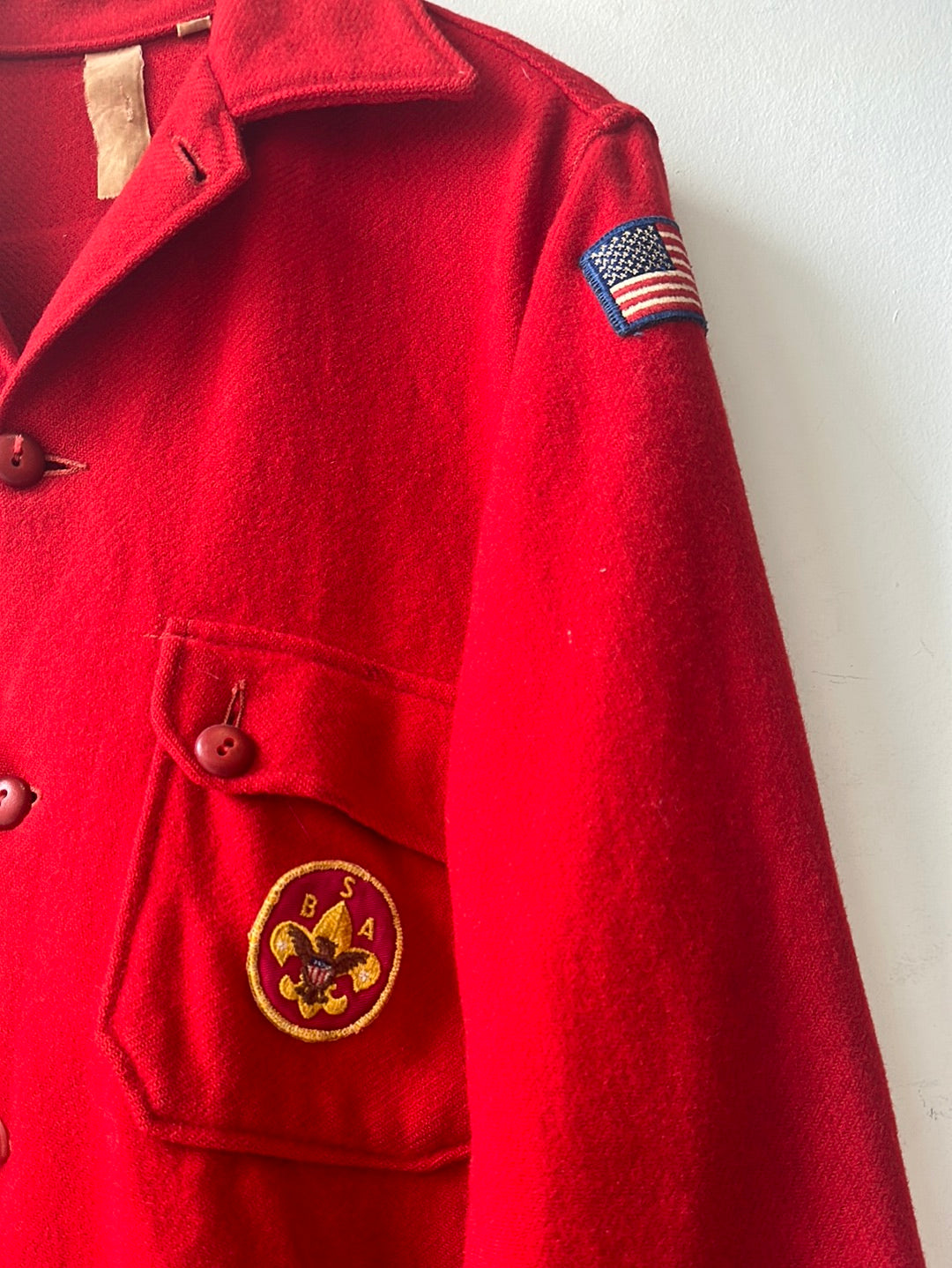 1960s Patched Boy Scouts Jacket