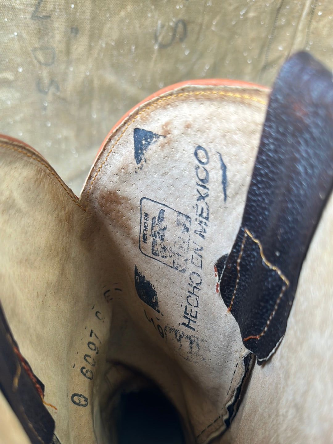 Mexico Crocodile Cowboy Boots - Size 9 M 10.5 W