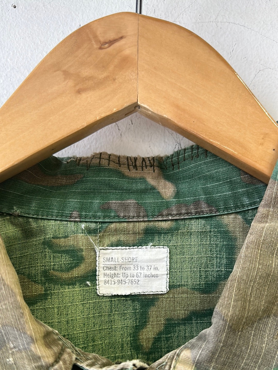 1960s US Woodland Ripstop Jungle Jacket - Small Short