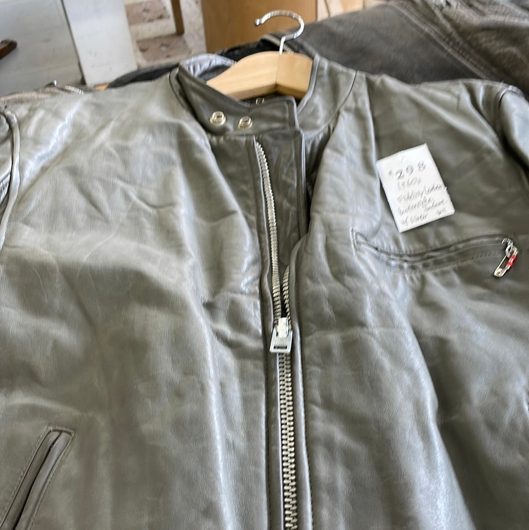 1960s Fidelity Leathers Cafe Racer Jacket