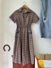 Load image into Gallery viewer, 1940s Elastic Waist Pocket Dress
