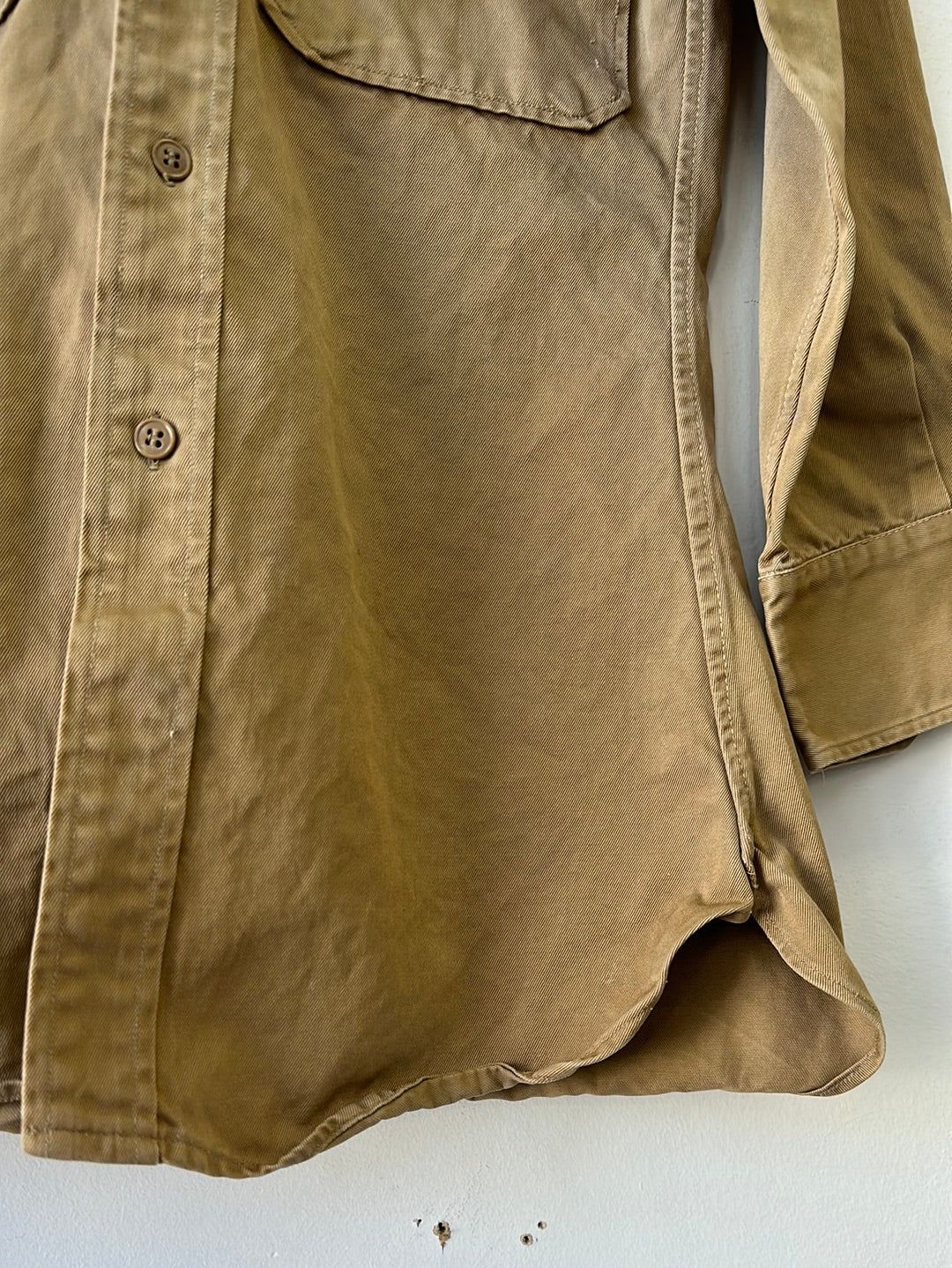 1964 Military Officers Patched Shirt