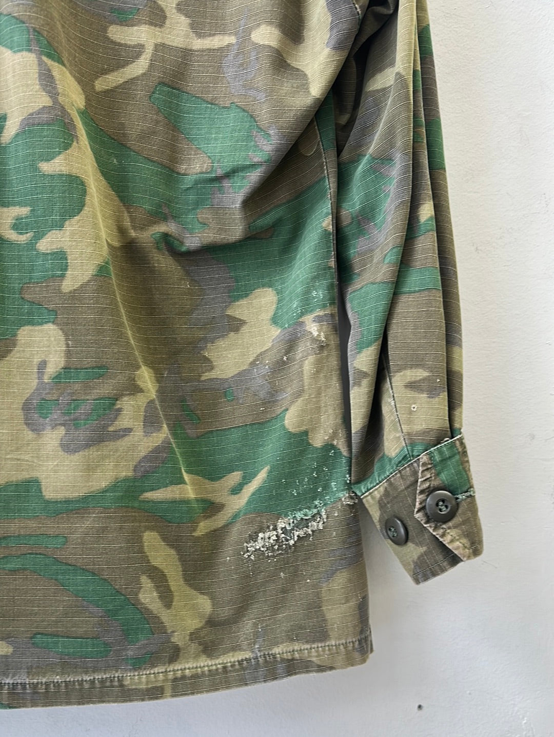 1960s US Woodland Ripstop Jungle Jacket - Small Short