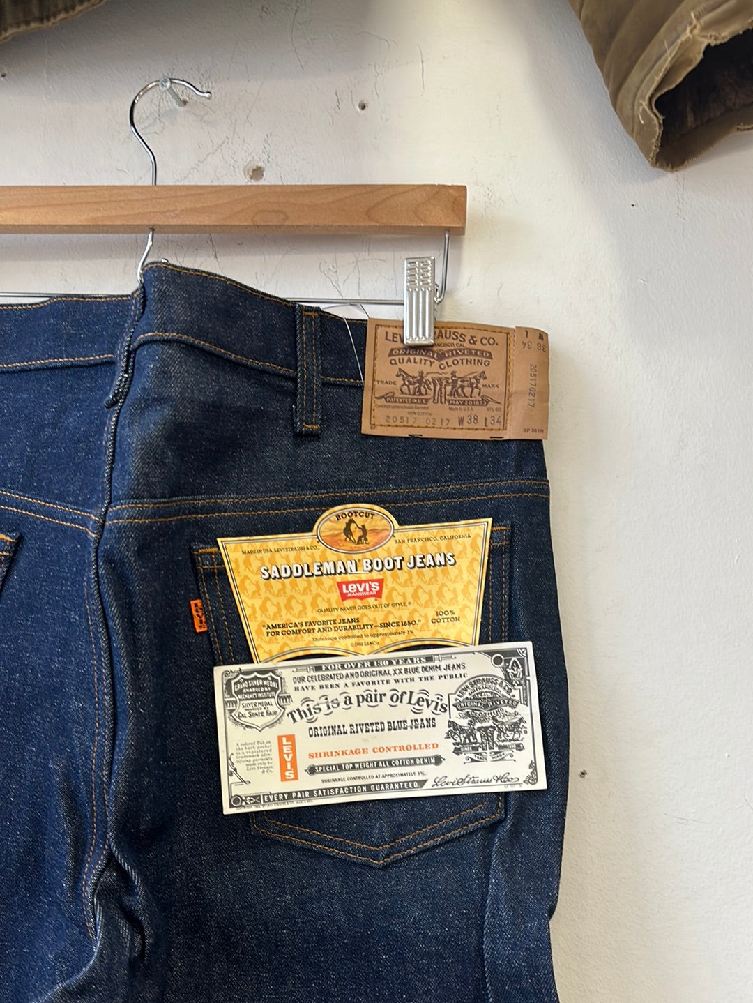 1980s Deadstock Levi’s 517 Marked 38×34 -