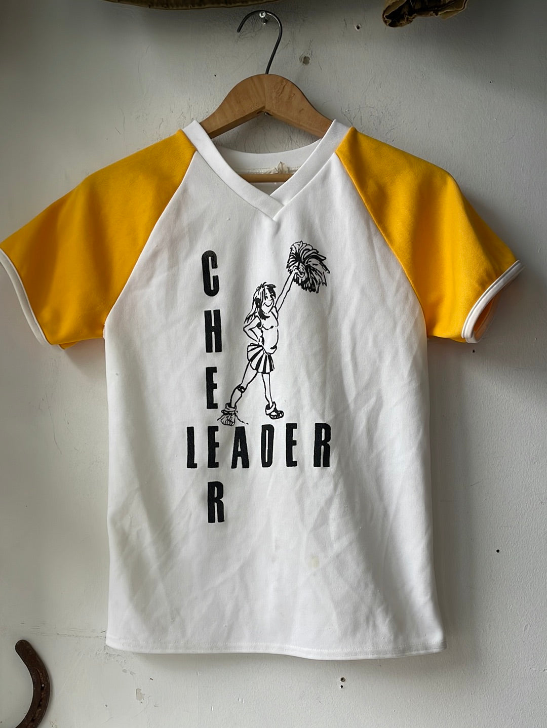 1970s Cheer Leader Raglan Tee