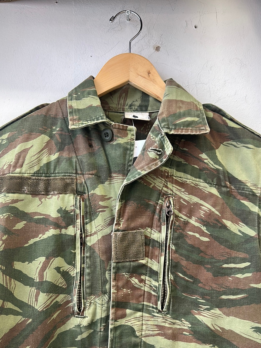 1970s French Lizard Camo M64 Field Jacket
