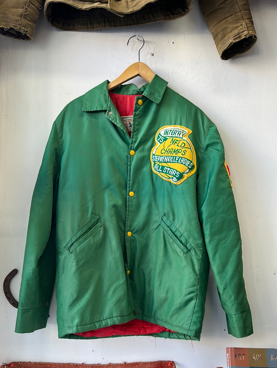 1975 “Frank” Nylon Letterman Jacket