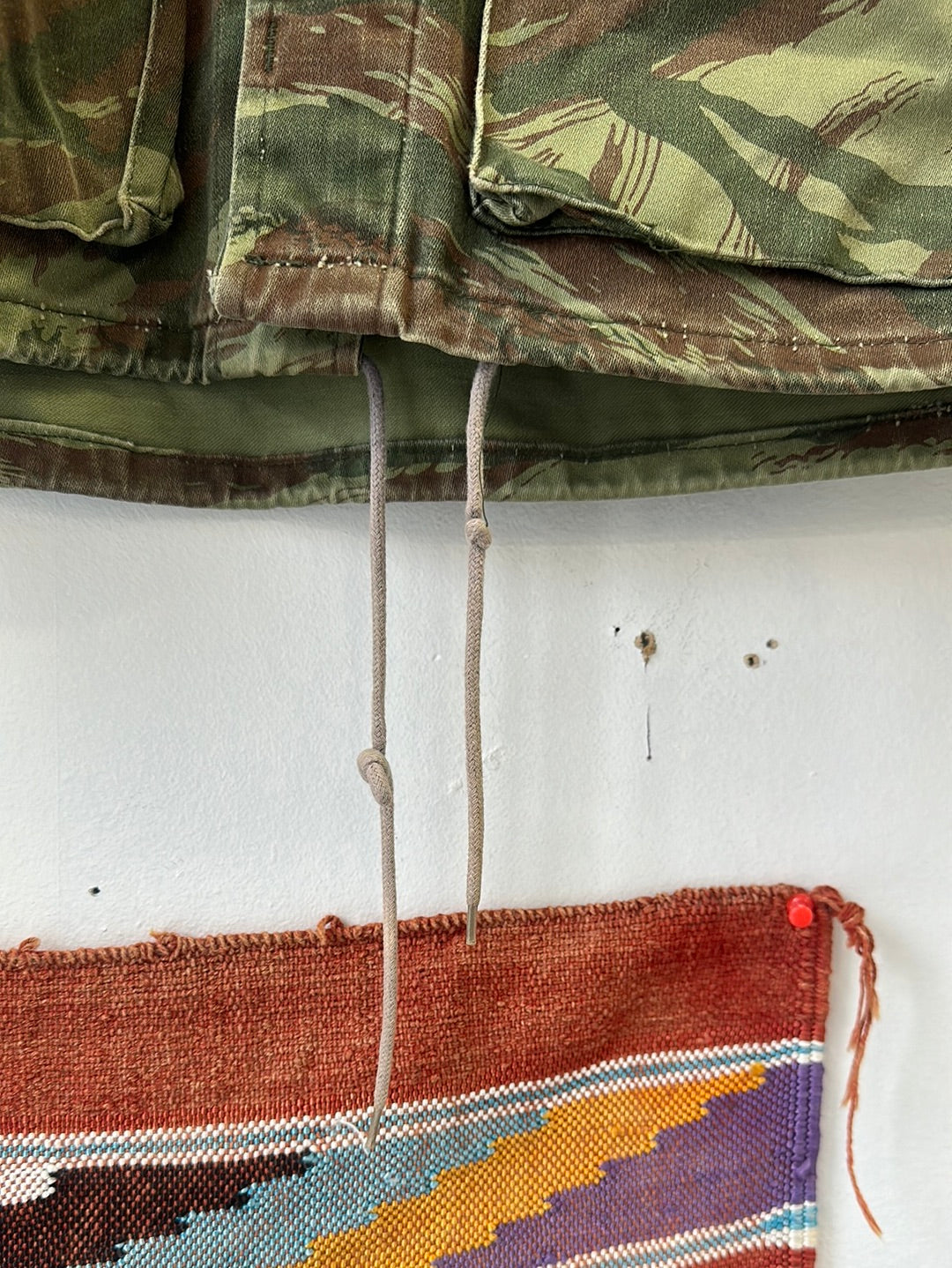 1970s French Lizard Camo M64 Field Jacket