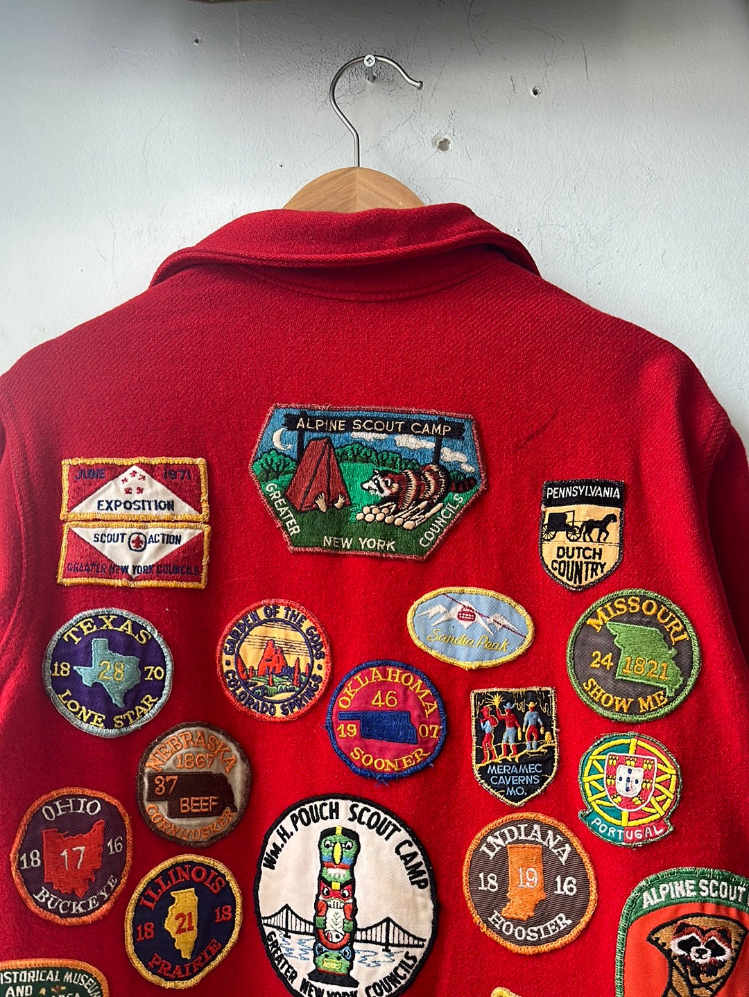 1960s Patched Boy Scouts Jacket