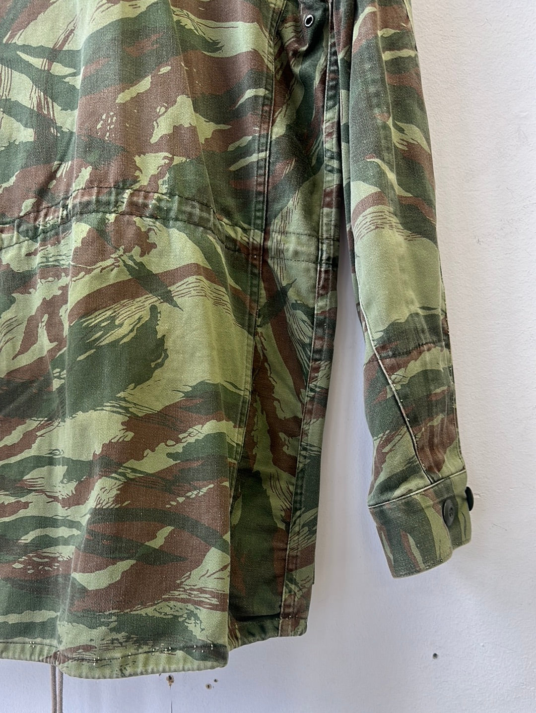 1970s French Lizard Camo M64 Field Jacket