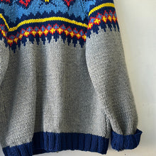 Load image into Gallery viewer, 1960s Norwegian Style Cowichan Sweater
