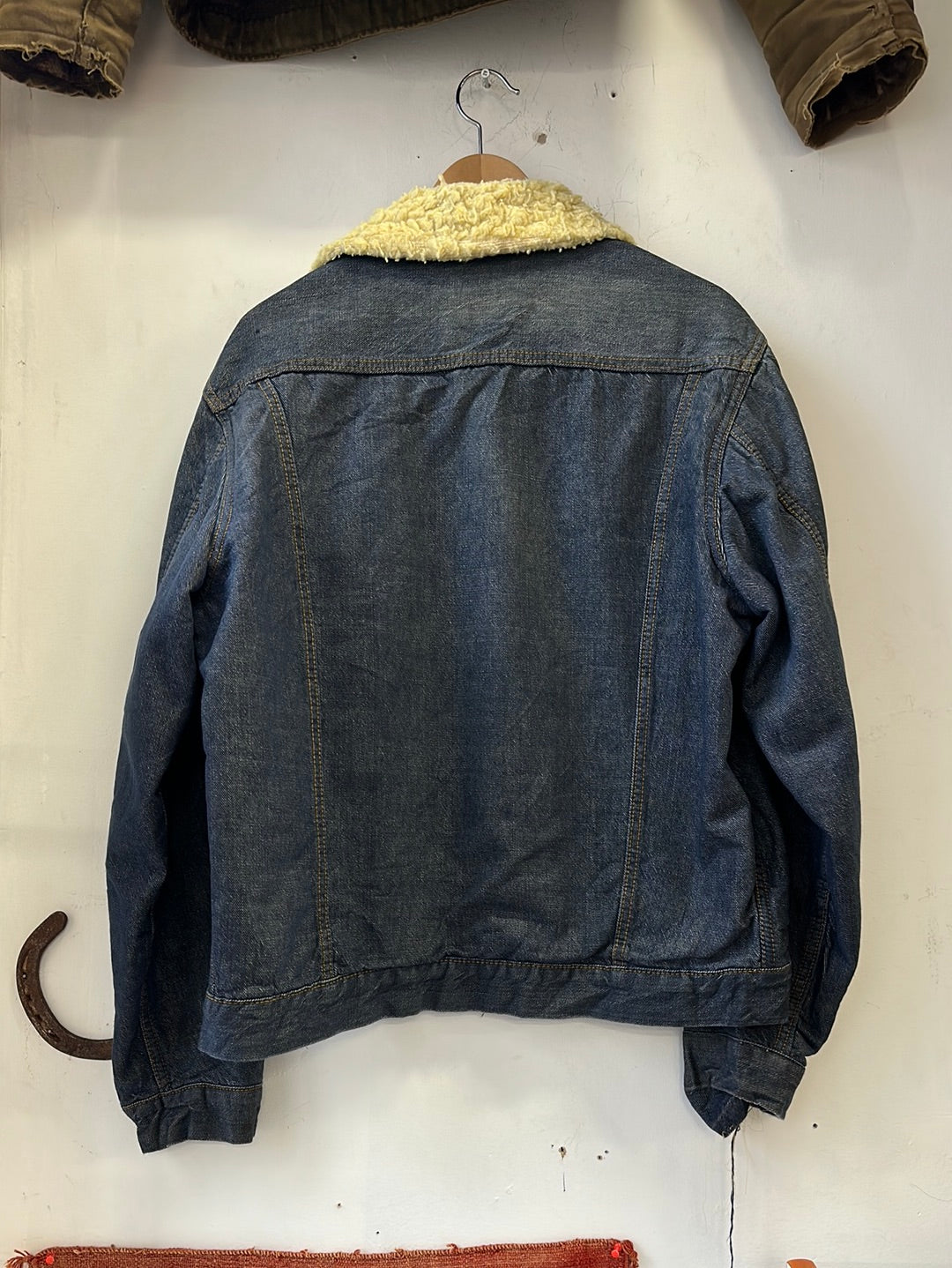 1960s Sears Roebucks Shearling Denim