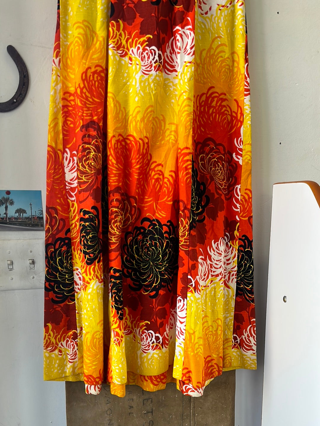 1960s Fely’s Barkcloth Hawaiian Dress