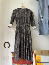 Load image into Gallery viewer, 1940s Collared Pleat Dress
