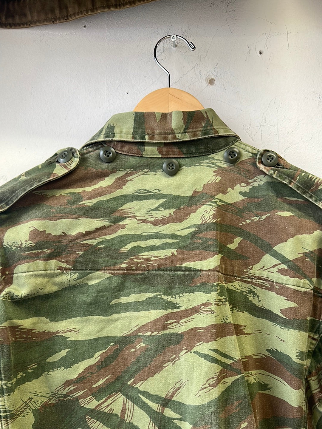1970s French Lizard Camo M64 Field Jacket