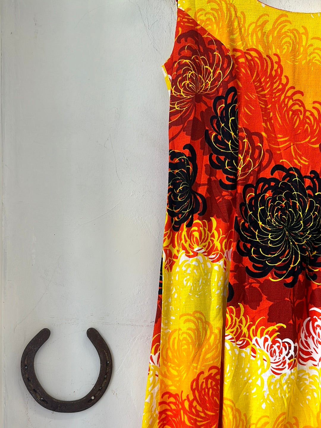 1960s Fely’s Barkcloth Hawaiian Dress