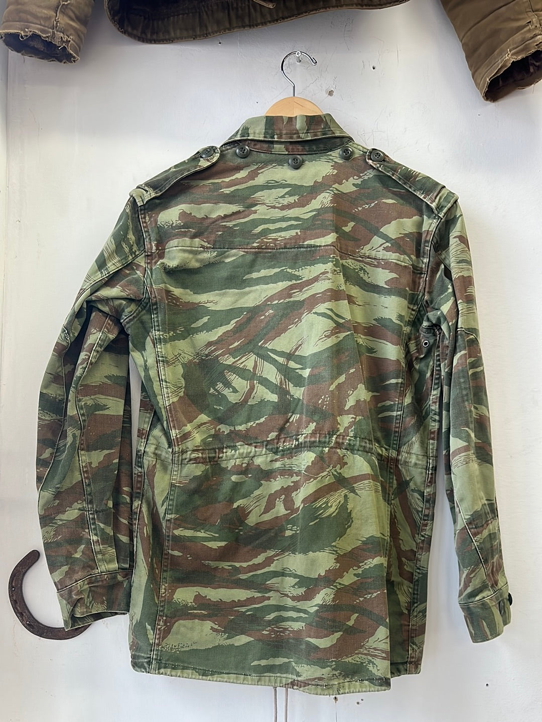 1970s French Lizard Camo M64 Field Jacket