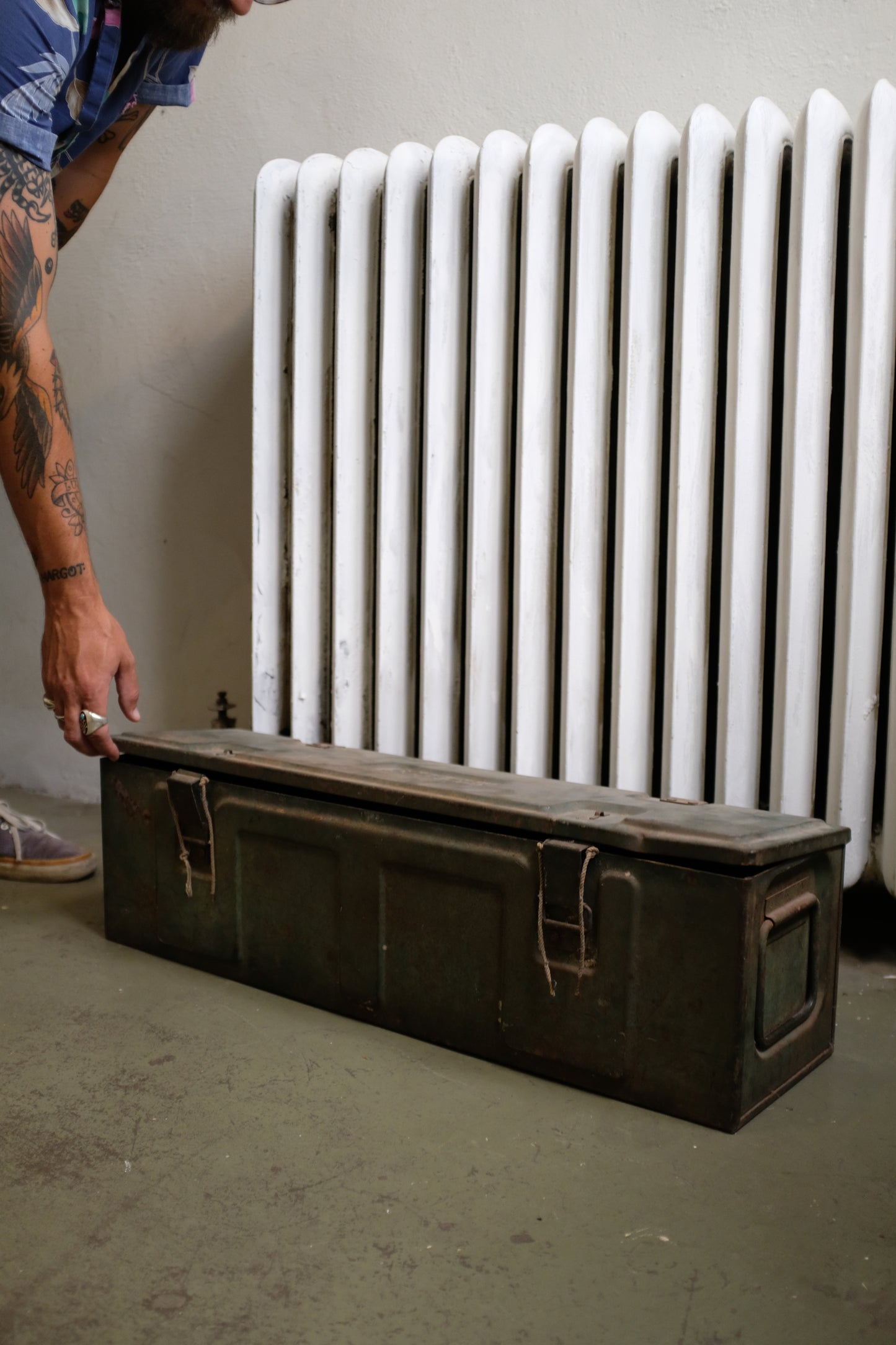 1944 Canadian Military Trunk