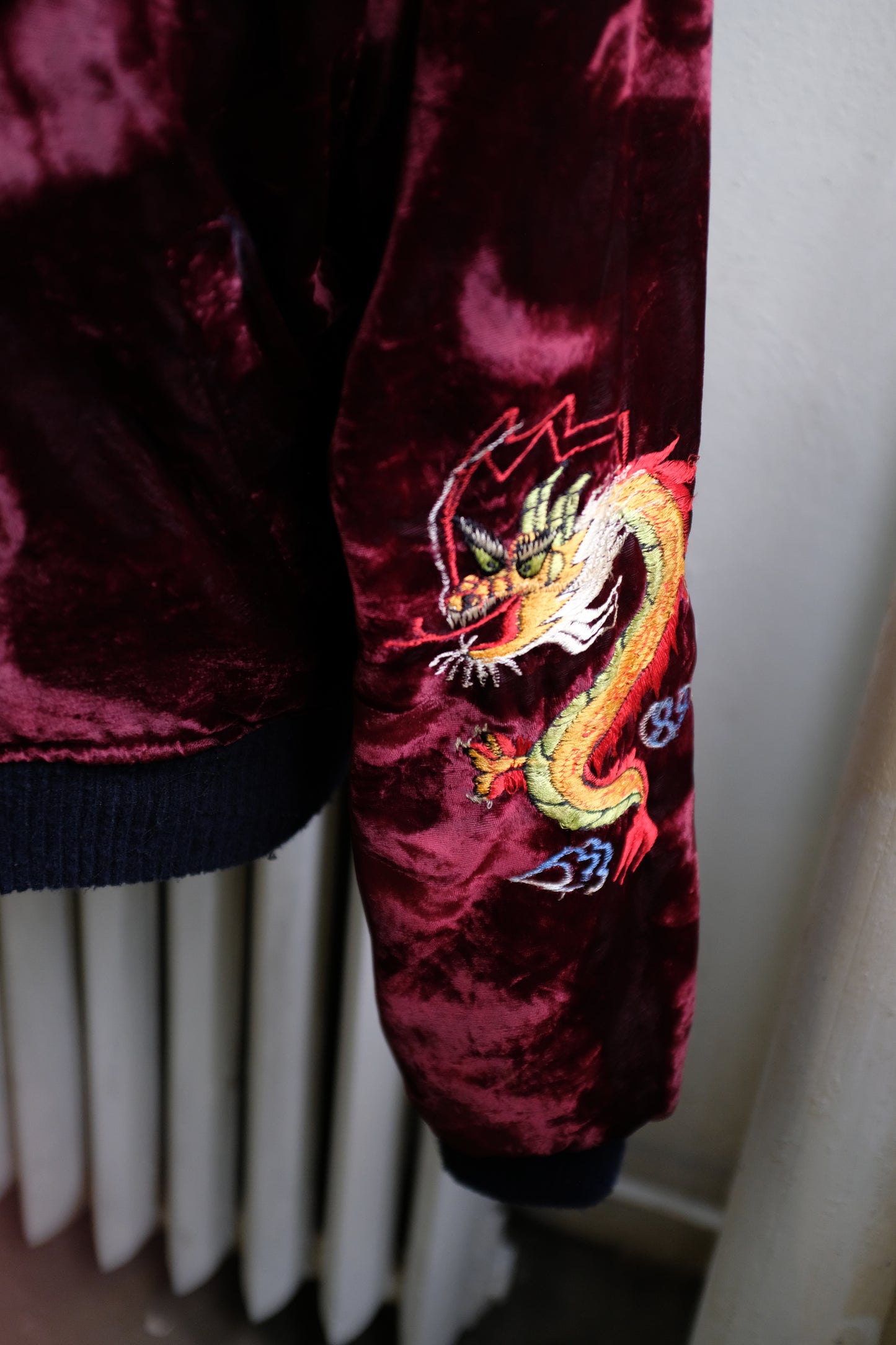 1970s Okinawa Velvet Sukajan