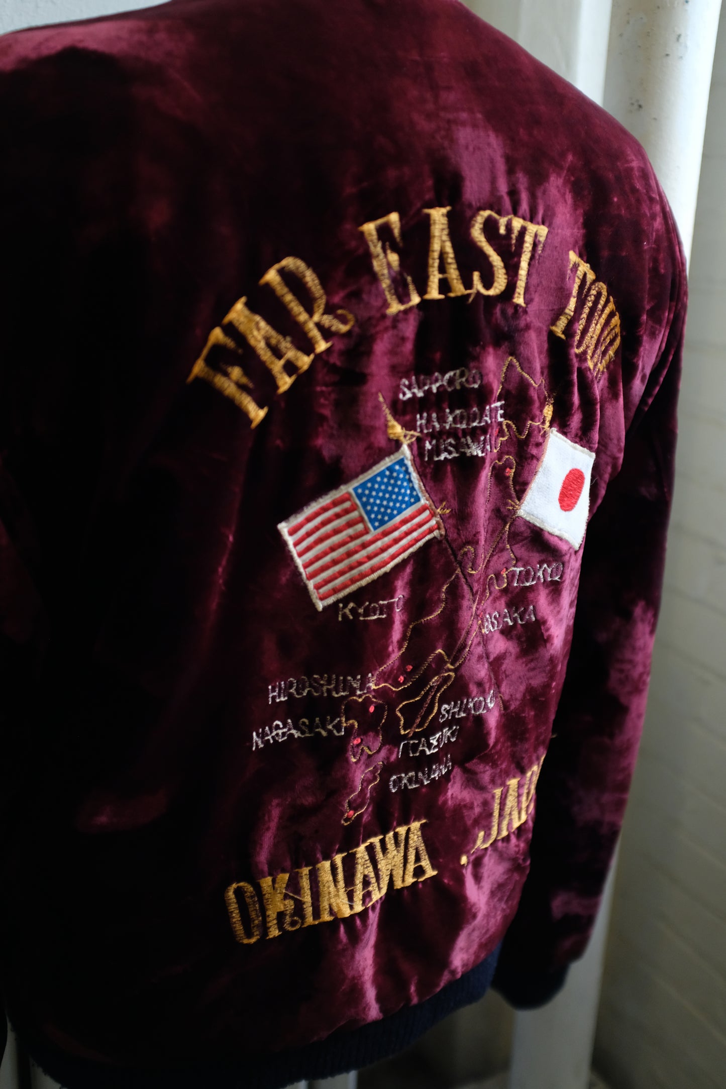 1970s Okinawa Velvet Sukajan