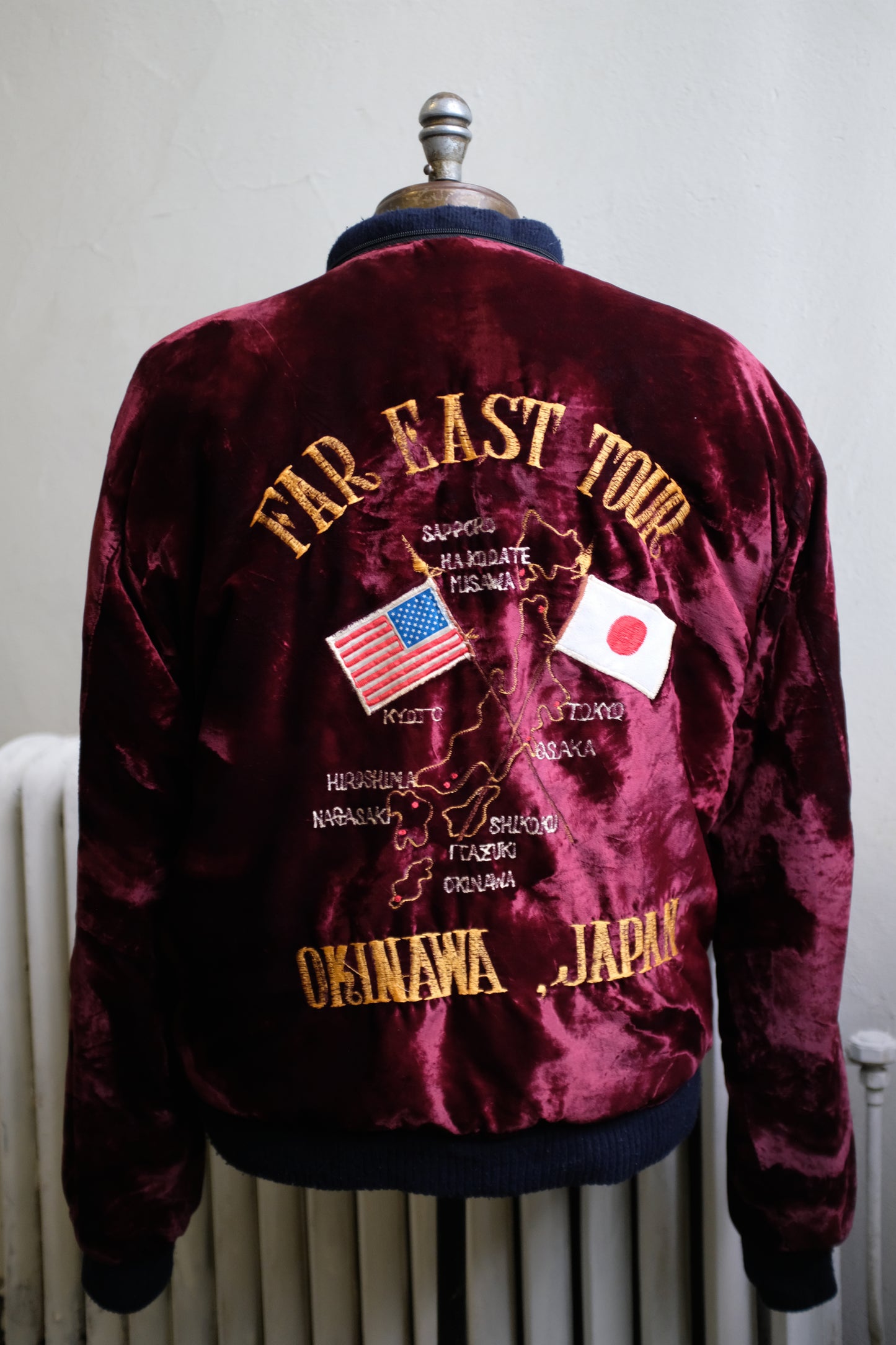 1970s Okinawa Velvet Sukajan