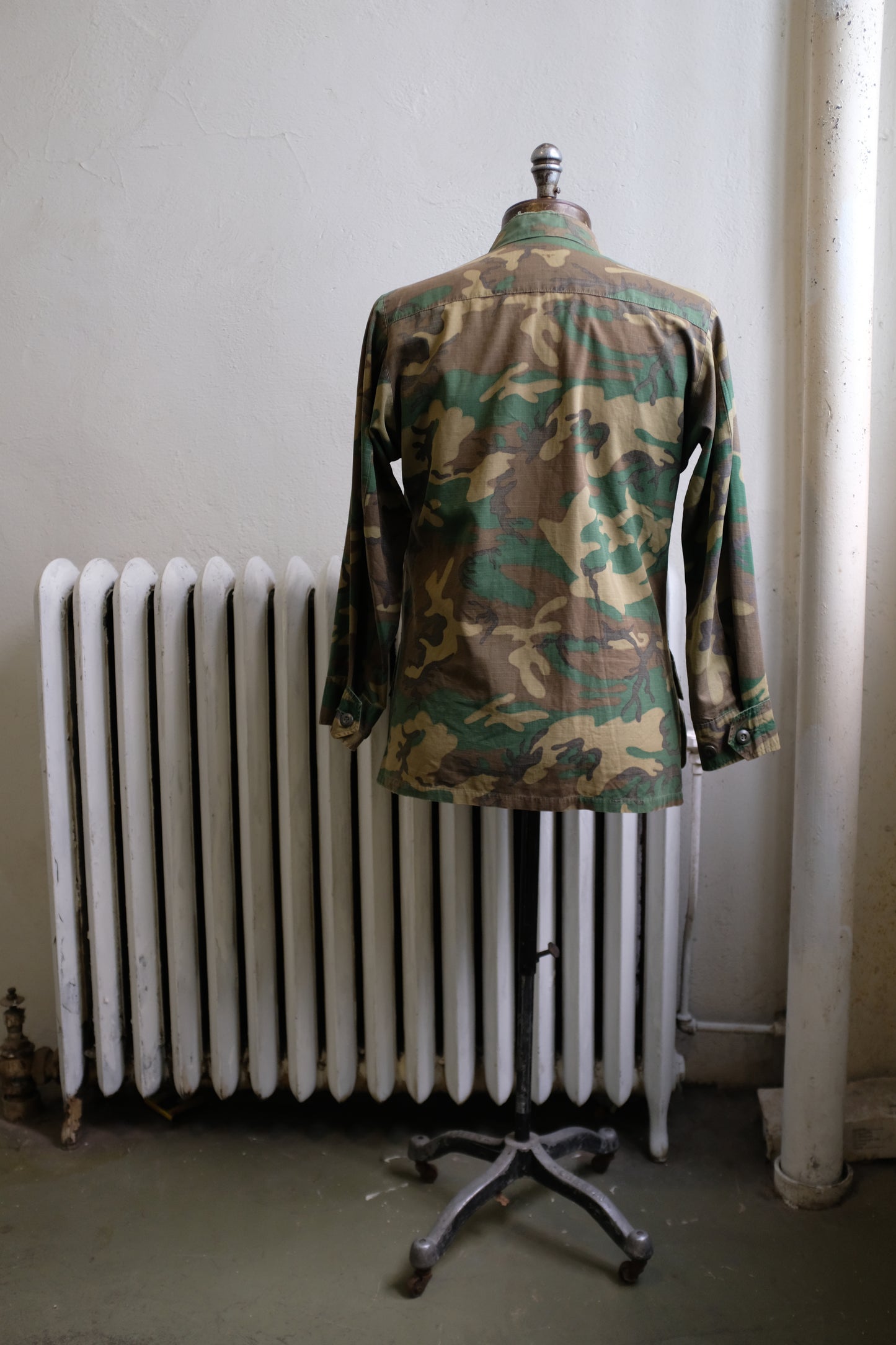 1970 USMC Woodland Ripstop Jungle Jacket - Small Regular
