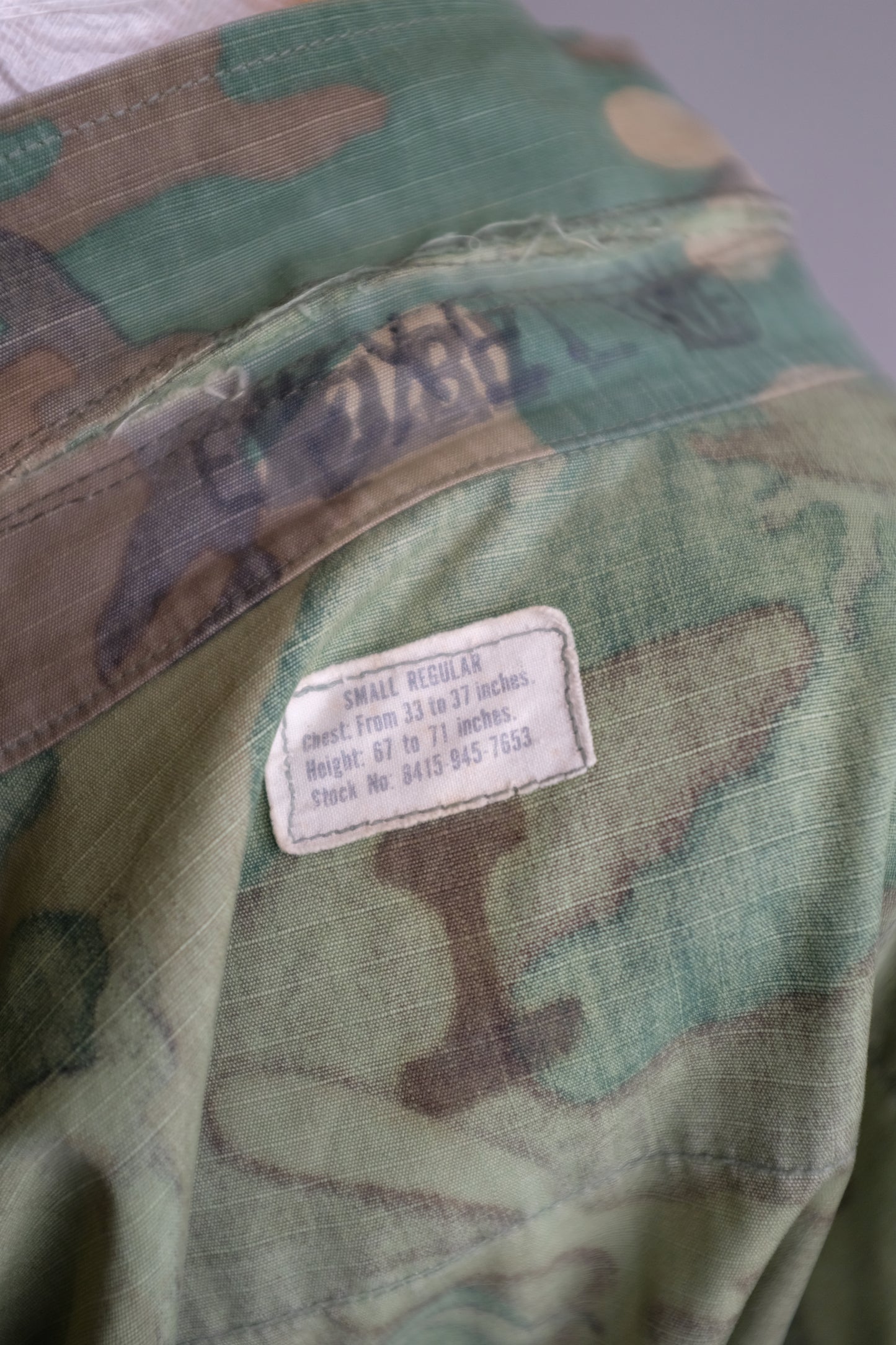 1970 USMC Woodland Ripstop Jungle Jacket - Small Regular