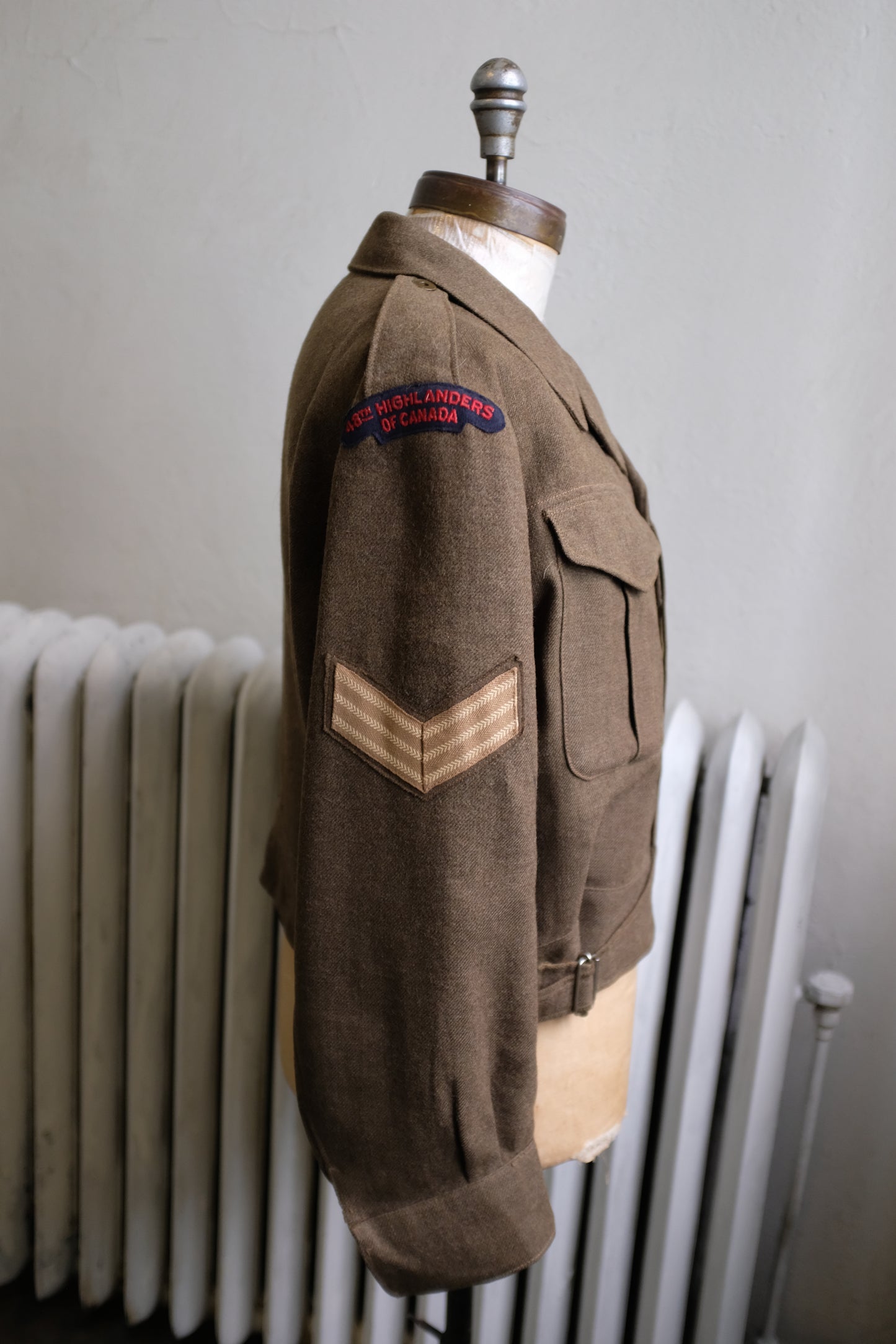 1940s Canadian Battle Dress Jacket