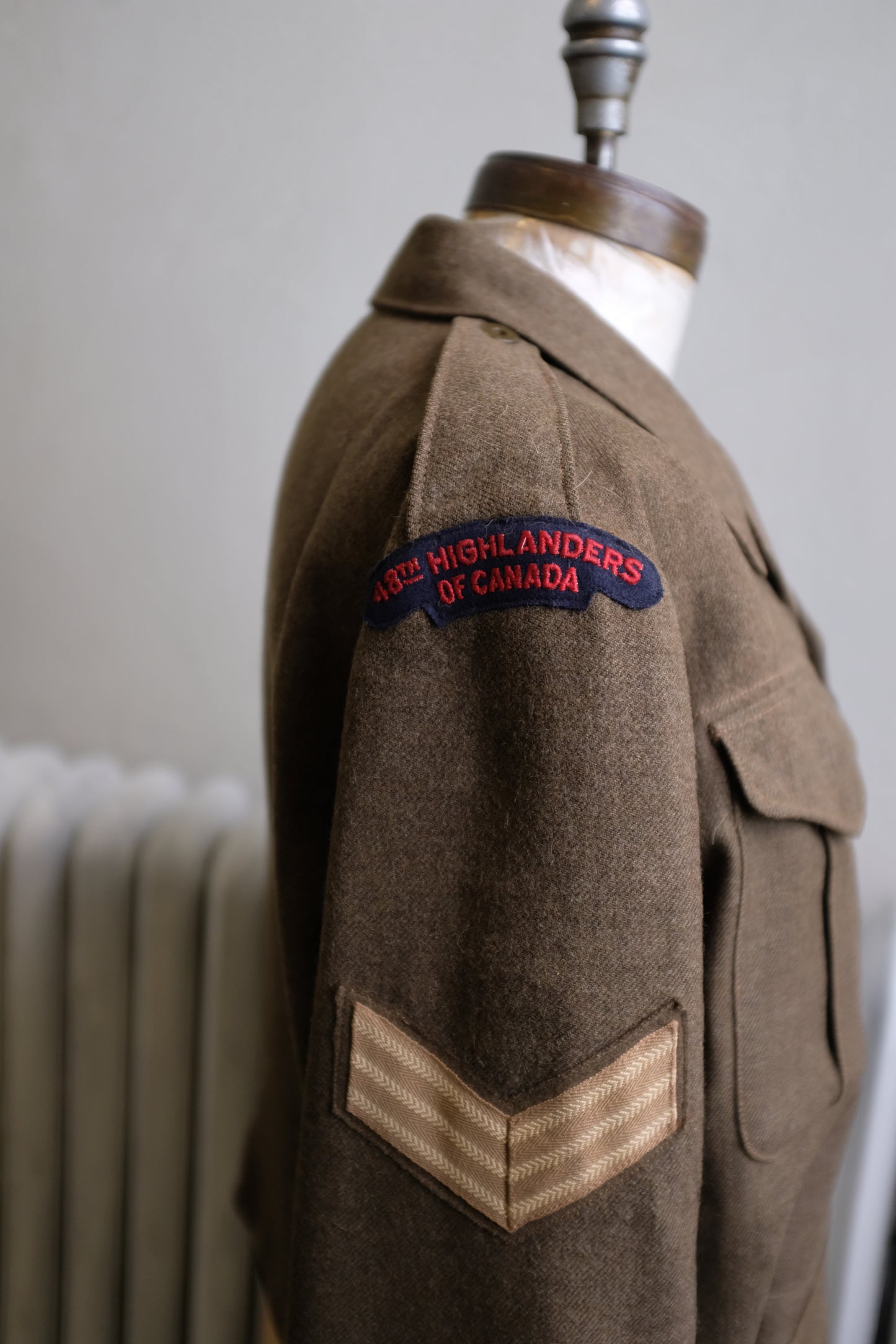 1940s Canadian Battle Dress Jacket