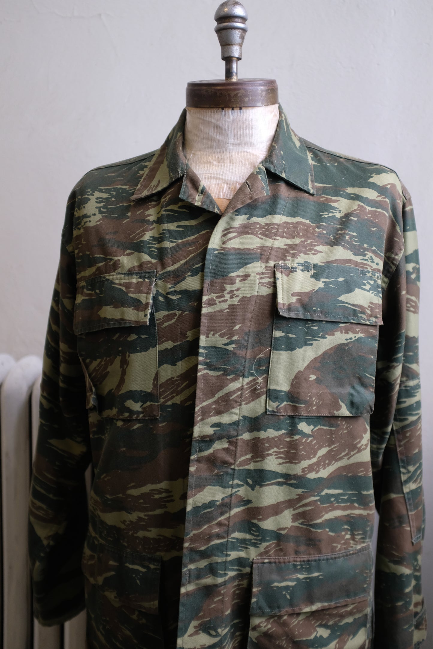 1970s French Lizard Camo M64 Field Jacket