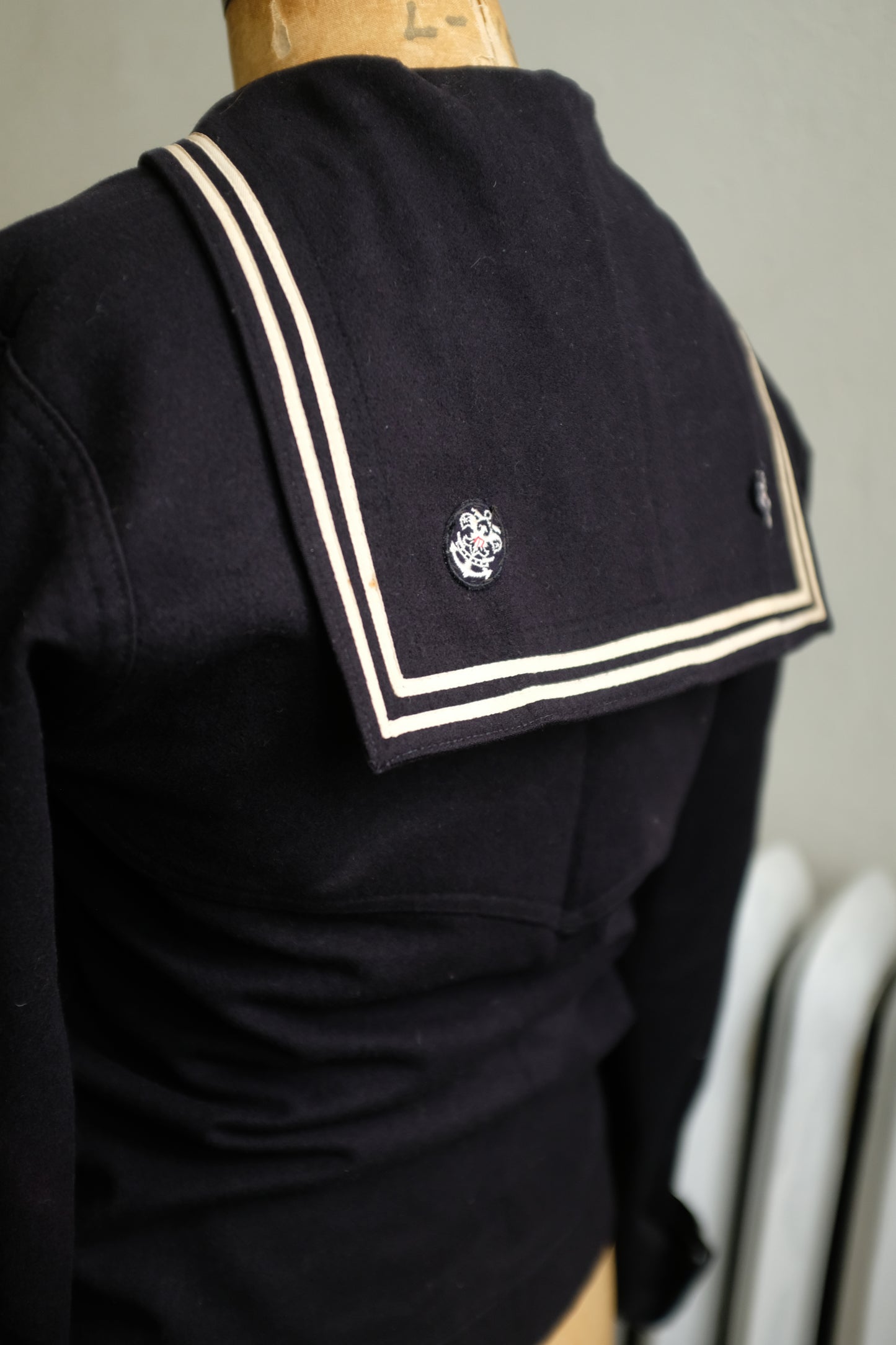 1940s USN Jumper w/ Liberty Cuffs - Mermaid