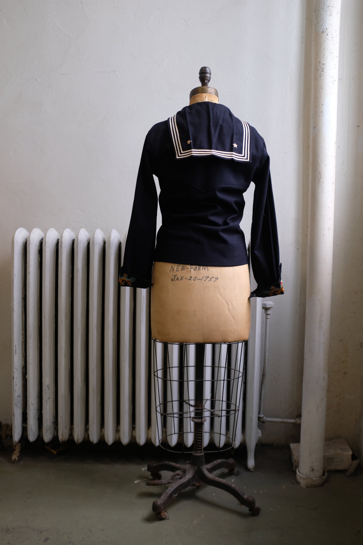 1940s USN Jumper w/ Liberty Cuffs - Mermaid